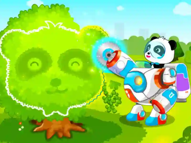 Little Panda Green Guard — δωρεάν online παιχνίδι