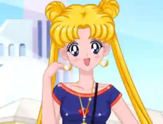 Sailor Scout`s Summer Style — δωρεάν online παιχνίδι