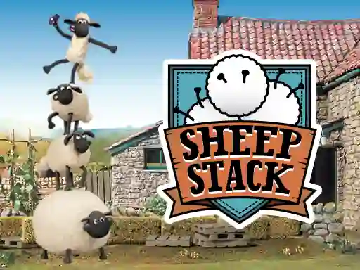 Shaun The Sheep Sheep Stack — δωρεάν online παιχνίδι