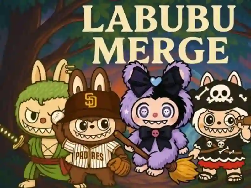Labubu Merge — δωρεάν online παιχνίδι