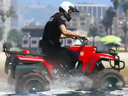Cartoon Atv Slide — δωρεάν online παιχνίδι