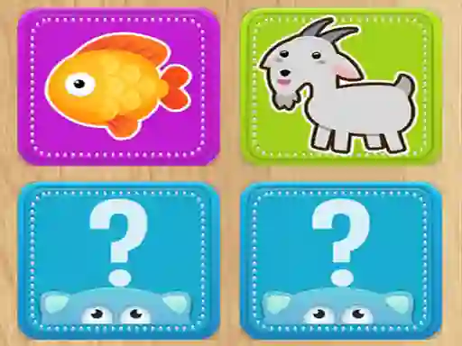 Find Animals Pair — δωρεάν online παιχνίδι