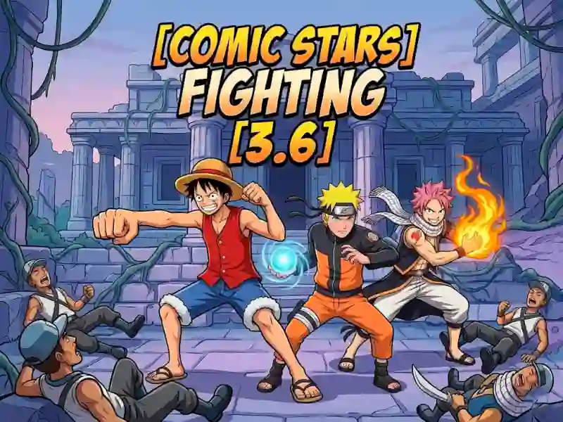 Comic Stars Fighting 3.6 — δωρεάν online παιχνίδι