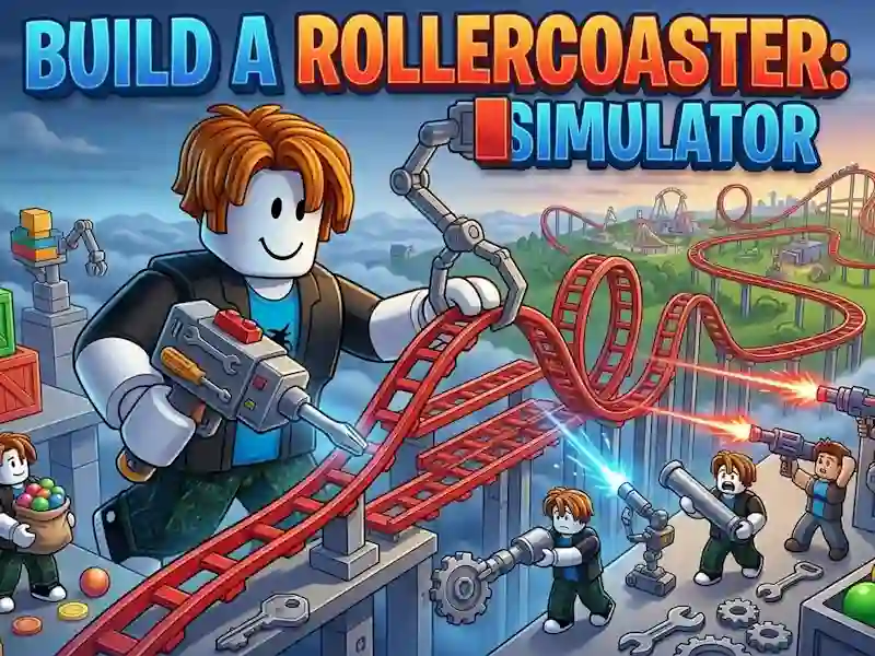 Build a Rollercoaster: Simulator — δωρεάν online παιχνίδι