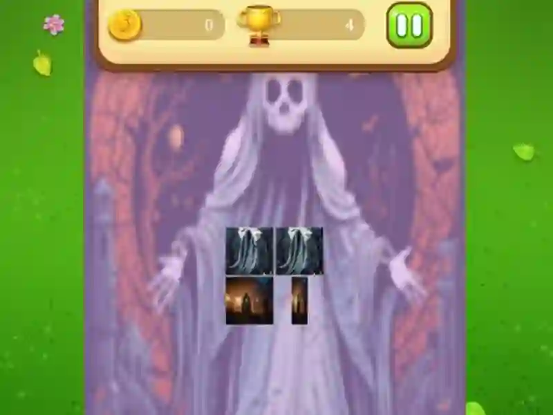 Ghost Memory Match — δωρεάν online παιχνίδι