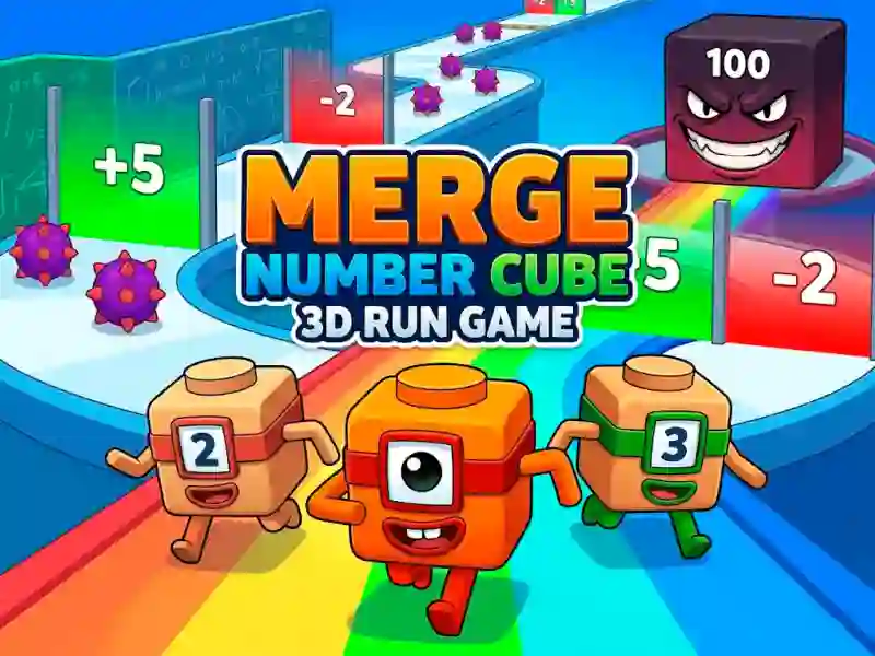 Merge Number Cube 3d Run Game — δωρεάν online παιχνίδι