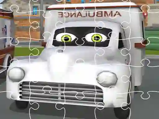 Ambulance Trucks Jigsaw — δωρεάν online παιχνίδι