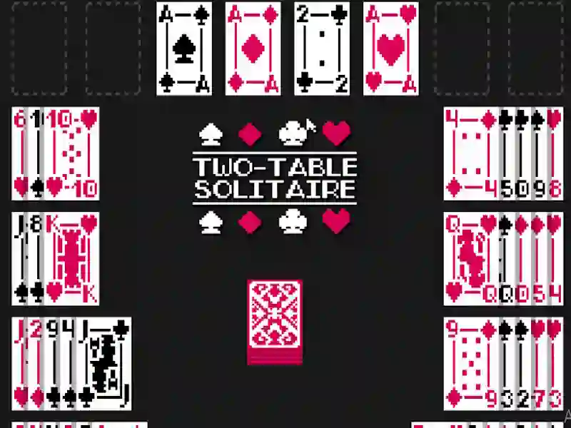 Two-Table Solitaire — δωρεάν online παιχνίδι