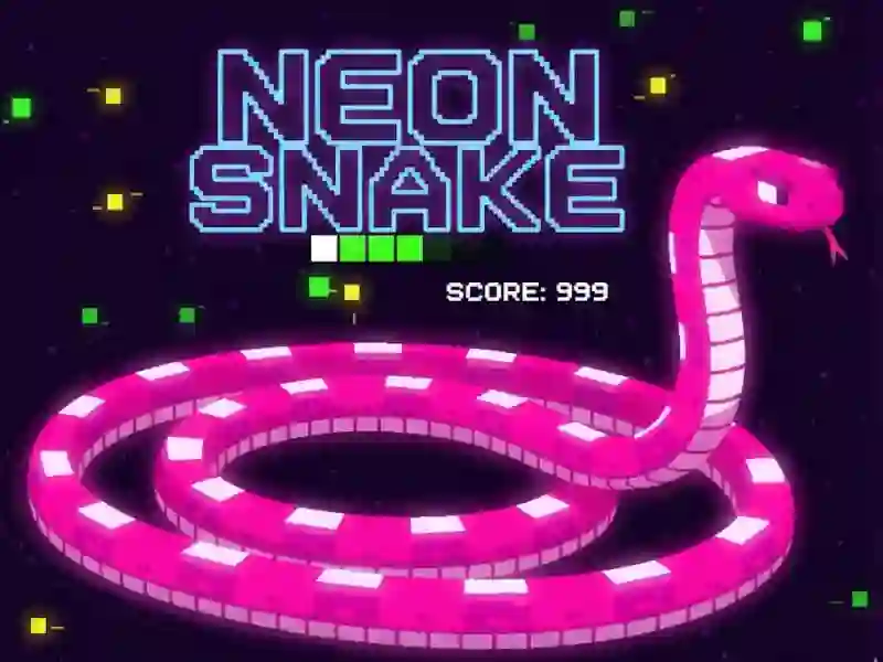Neon Snake — δωρεάν online παιχνίδι