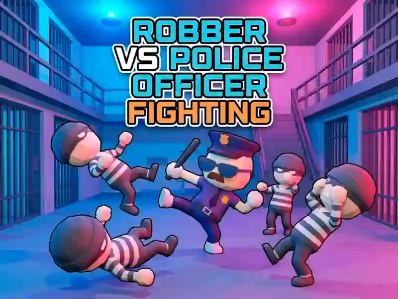 Robber Vs Police officer  Fighting — δωρεάν online παιχνίδι