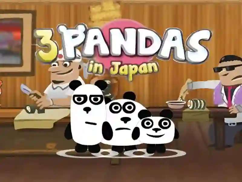 3 Pandas In Japan HTML5 — δωρεάν online παιχνίδι
