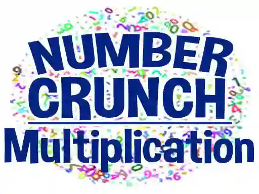 Number Crunch Multiplication — δωρεάν online παιχνίδι