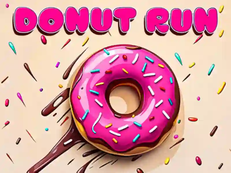 Donut Run — δωρεάν online παιχνίδι
