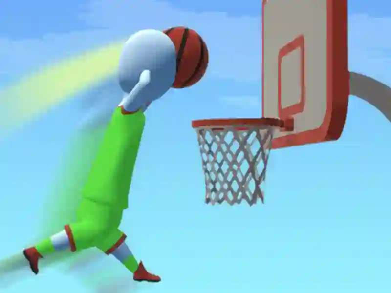 Tallman Dunk Rush — δωρεάν online παιχνίδι