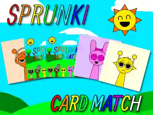 Sprunki Memory Card Match — δωρεάν online παιχνίδι