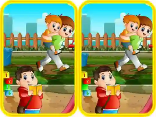 Public Park Differences — δωρεάν online παιχνίδι