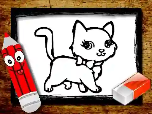 Back to School: Animals Coloring Book — δωρεάν online παιχνίδι
