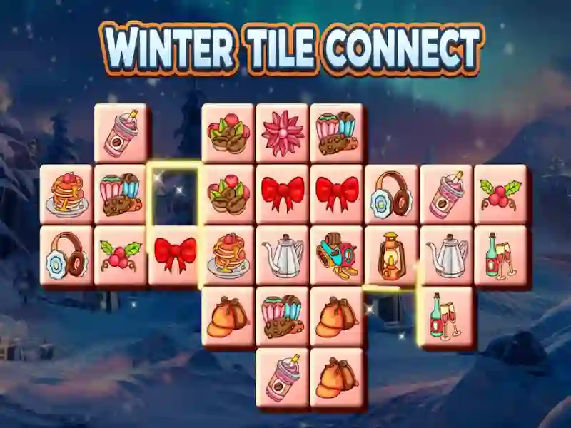 Winter Tile Connect — δωρεάν online παιχνίδι