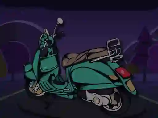 Classic Scooter Memory — δωρεάν online παιχνίδι