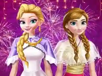 Ellie and Annie New Year Eve Party — δωρεάν online παιχνίδι