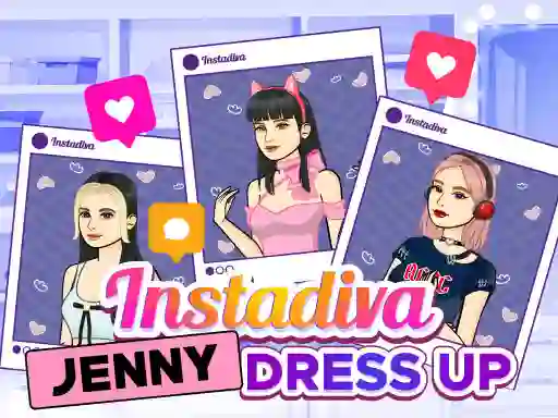 Instadiva Jenny Dress Up — δωρεάν online παιχνίδι