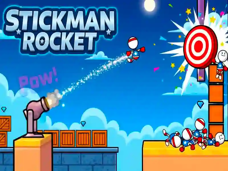 Stickman Rocket — δωρεάν online παιχνίδι