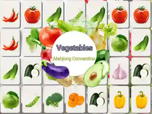 Vegetables Mahjong Connection — δωρεάν online παιχνίδι