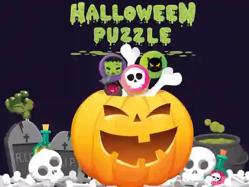 Halloween Puzzle — δωρεάν online παιχνίδι