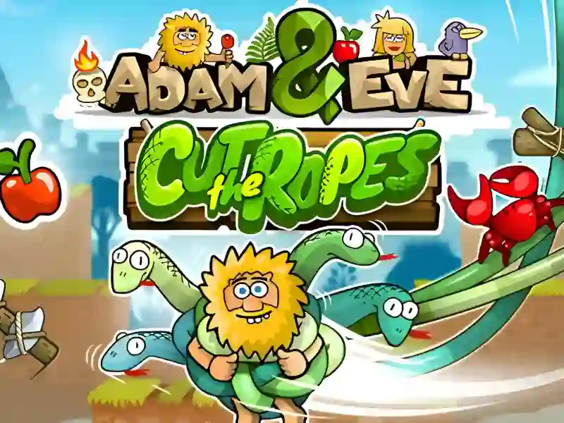 Adam and Eve: Сut the ropes — δωρεάν online παιχνίδι