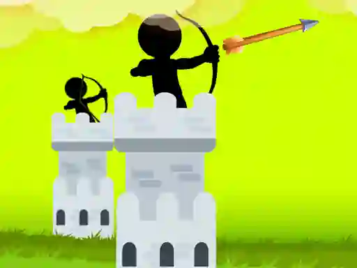 Stickman Archer Castle — δωρεάν online παιχνίδι