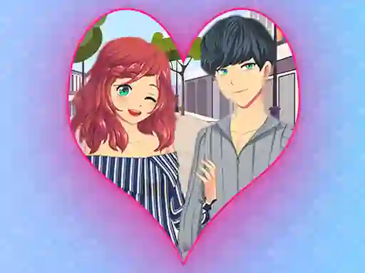 Romantic Anime Couples Dress Up Game — δωρεάν online παιχνίδι