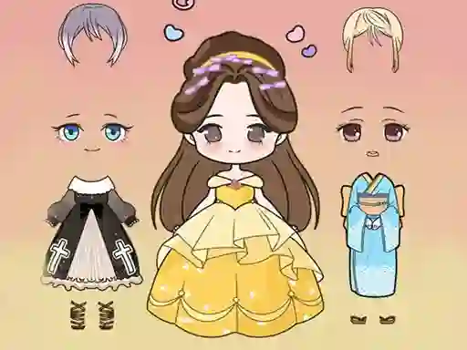 Vivi Doll Dress Up — δωρεάν online παιχνίδι