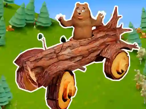 Bear vs Humans — δωρεάν online παιχνίδι