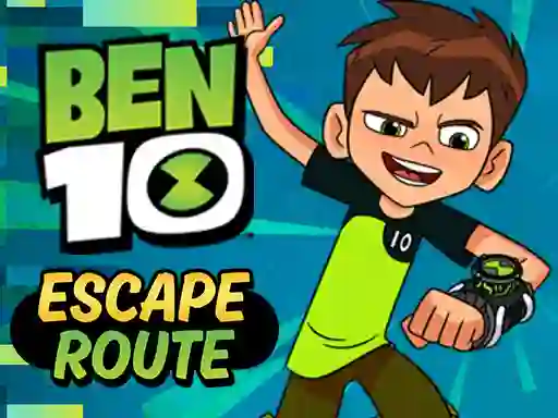 Ben 10 Escape Route — δωρεάν online παιχνίδι