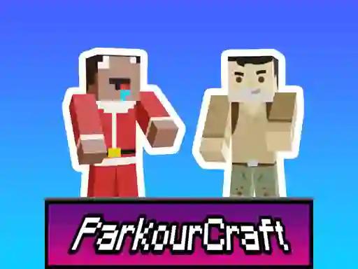 Parkour Craft Noob Steve — δωρεάν online παιχνίδι