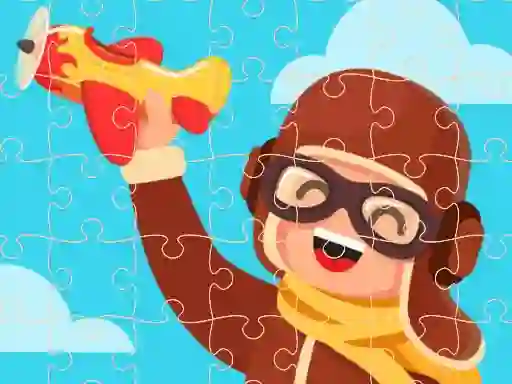 Airplane Puzzles — δωρεάν online παιχνίδι