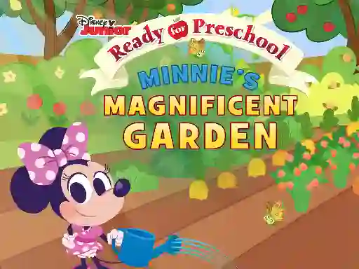 Ready For Preschool Minnie's Magnificent Garden — δωρεάν online παιχνίδι