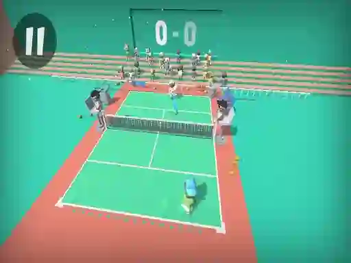 Funny swipe Tennis — δωρεάν online παιχνίδι