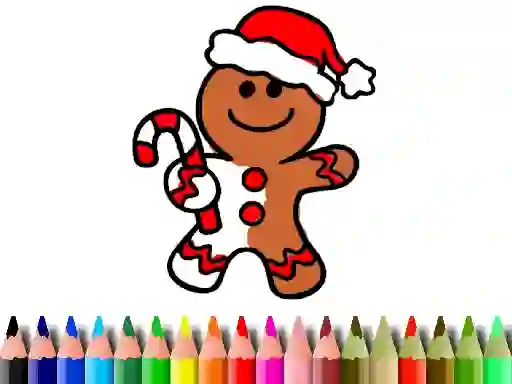Back To School: Christmas Cookies Coloring — δωρεάν online παιχνίδι