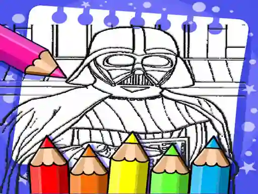 Darth Vader Coloring Book — δωρεάν online παιχνίδι
