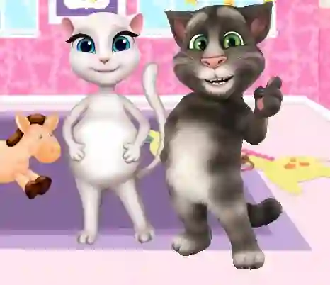 Preganat Kitty Room Decor — δωρεάν online παιχνίδι