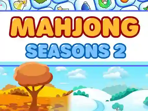 Mahjong Seasons 2 Autumn Winter — δωρεάν online παιχνίδι
