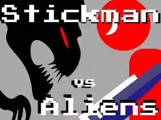 Stickman vs Aliens — δωρεάν online παιχνίδι