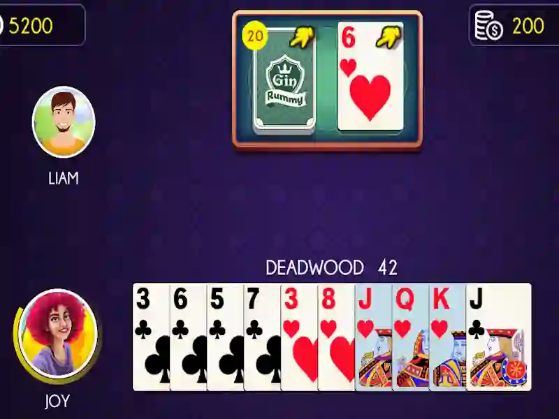 Gin Rummy — δωρεάν online παιχνίδι
