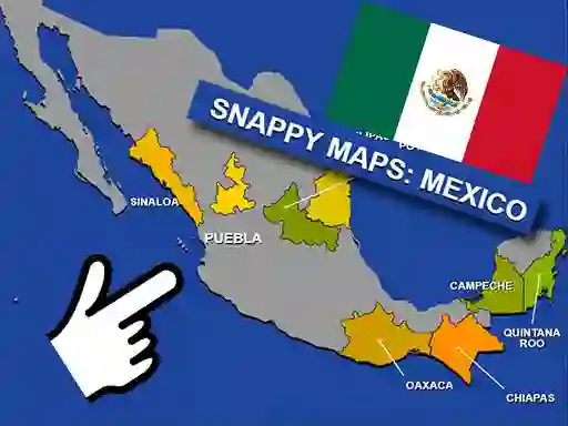 Scatty Maps Mexico — δωρεάν online παιχνίδι