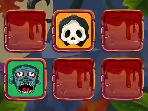 Halloween Faces Memory — δωρεάν online παιχνίδι
