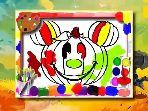Halloween Coloring Book — δωρεάν online παιχνίδι