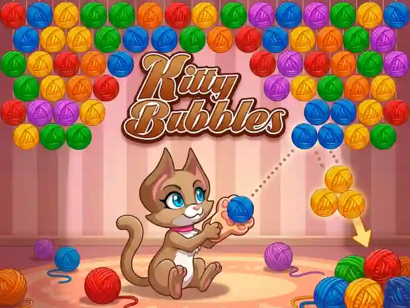 Kitty Bubbles — δωρεάν online παιχνίδι