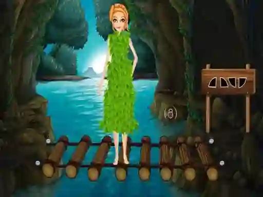 Girl With Costume Escape — δωρεάν online παιχνίδι