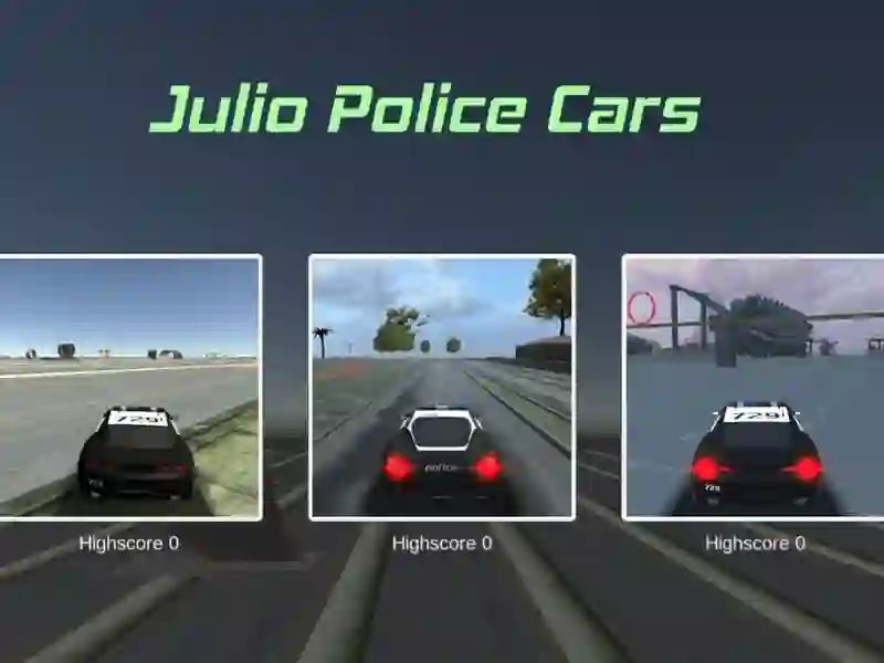 Julio Police Cars — δωρεάν online παιχνίδι